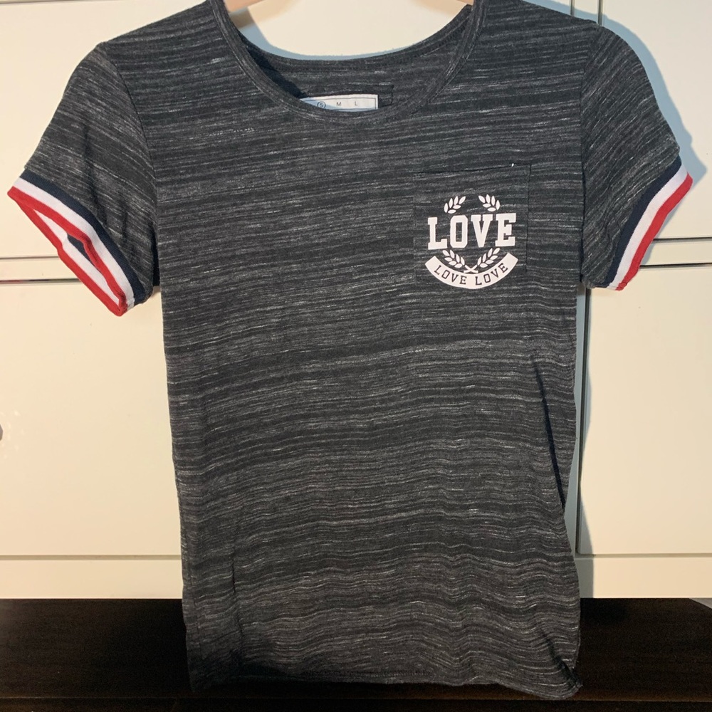 love culture love stripe tee